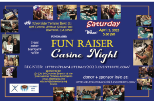 Casino Night 2023 Flyer